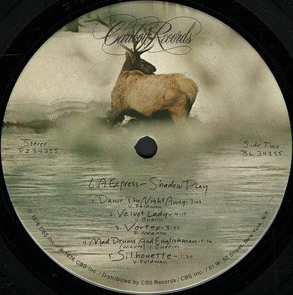 The L.A. Express : Shadow Play (LP, Album, Ter)