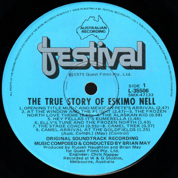 Brian May (2) : The True Story Of Eskimo Nell "The Bawdy Saga Of The Most Infamous 'Womper' Of All Time" (LP, Album)