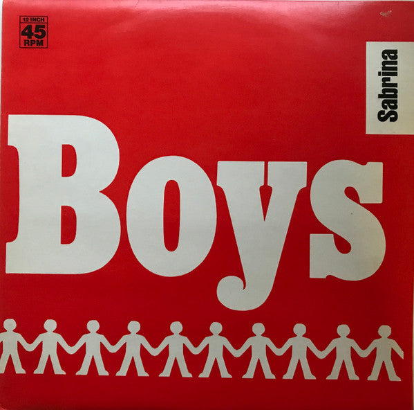 Sabrina : Boys (Summertime Love) (12", Single)