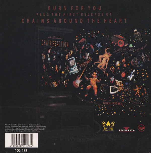 John Farnham : Burn For You (7", Single)