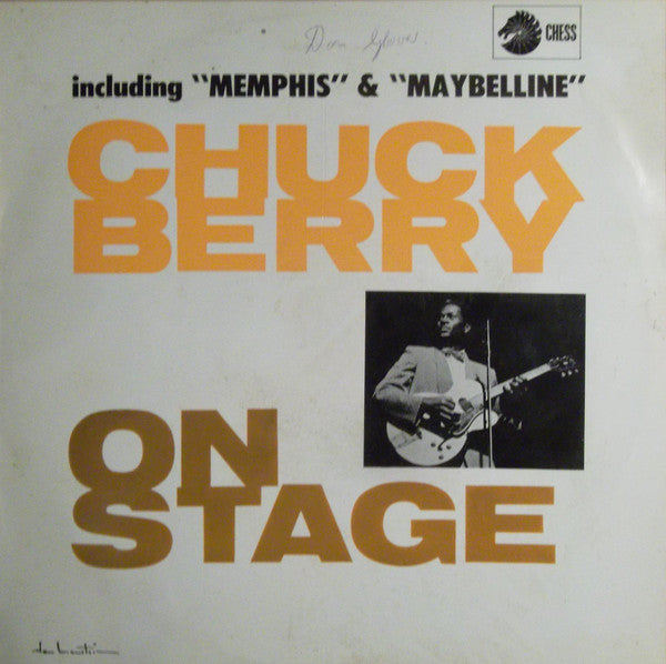 Chuck Berry : Chuck Berry On Stage (LP, Album, Mono)