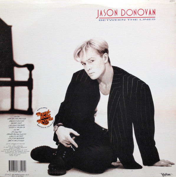 Jason Donovan : Between The Lines (LP, Album)