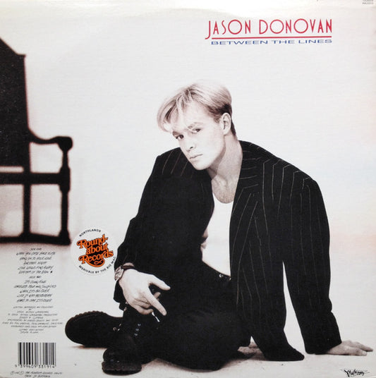 Jason Donovan : Between The Lines (LP, Album)
