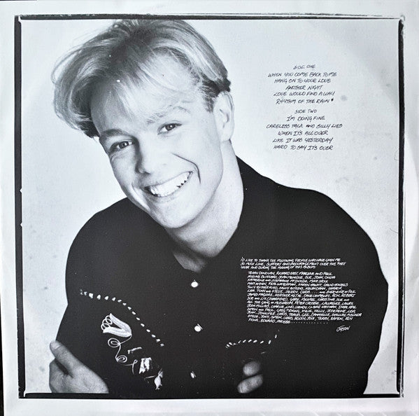 Jason Donovan : Between The Lines (LP, Album)