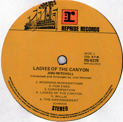 Joni Mitchell : Ladies Of The Canyon (LP, Album)