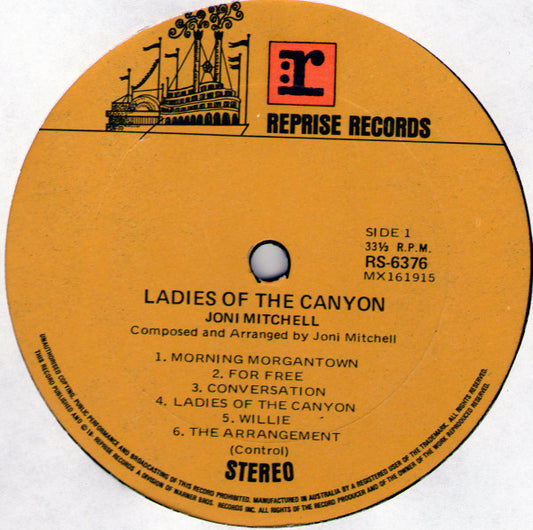 Joni Mitchell : Ladies Of The Canyon (LP, Album)