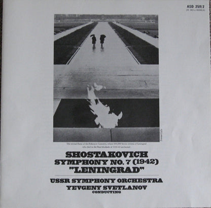 Dmitri Shostakovich, Russian State Symphony Orchestra, Evgeni Svetlanov, Dmitry Kabalevsky, Даниил Шафран, Leningrad Philharmonic Orchestra : 'Leningrad' Symphony / Cello Concerto No.2 (2xLP + Box)