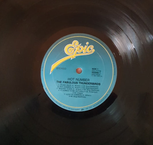 The Fabulous Thunderbirds : Hot Number (LP, Album)