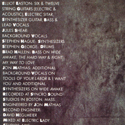 Elliot Easton : Change No Change (LP, Album)