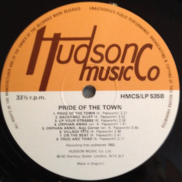 Keith Papworth : Pride Of The Town (LP)