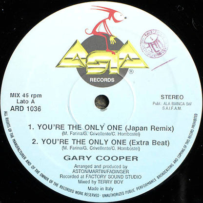 Gary Cooper : You're The Only One (12")