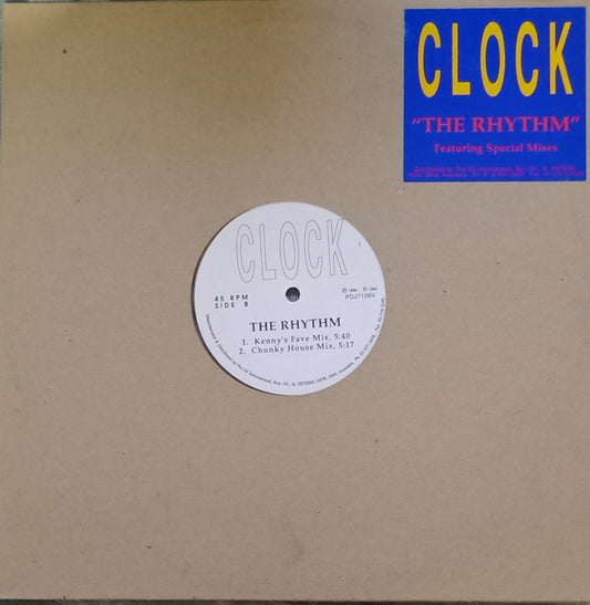 Clock : The Rhythm (12", Tra)