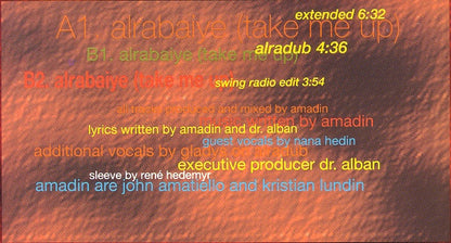 Amadin Feat. Swing : Alrabaiye (Take Me Up) (12")