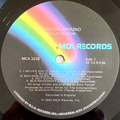 Billy Falcon : Falcon Around (LP, Album)