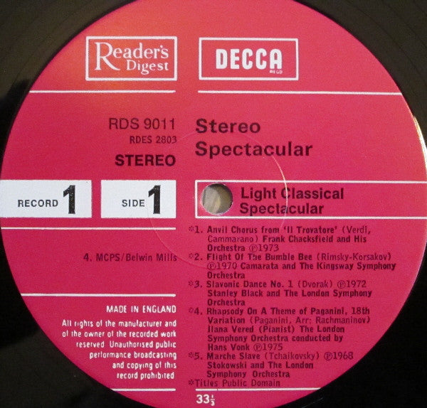 Various : Stereo Spectacular (8xLP, Comp + Box)