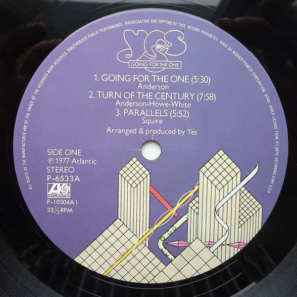Yes = イエス* : Going For The One = 究極 (LP, Album, RE, Tri)