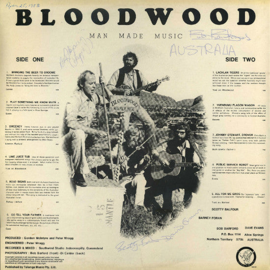 Bloodwood : Man Made Music (LP, Album)