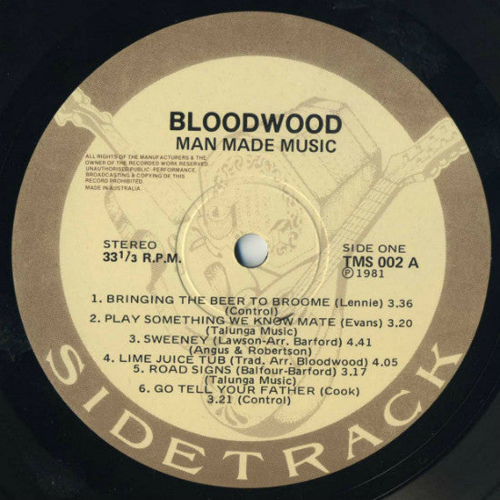 Bloodwood : Man Made Music (LP, Album)