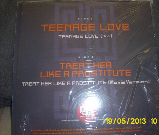 Slick Rick : Teenage Love (12")
