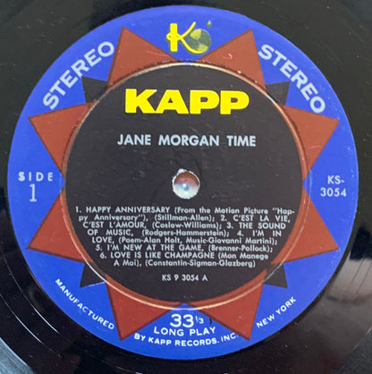 Jane Morgan : Jane Morgan Time (LP)
