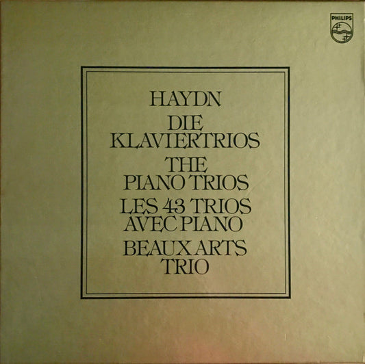 Joseph Haydn, Beaux Arts Trio : Die Klaviertrios/The Piano Trios/Les 43 Trios Avec Piano (14xLP + Box)
