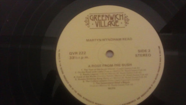 Martyn Wyndham-Read With Martin Carthy, John Kirkpatrick, Phil Beer : A Rose From The Bush (LP, Album)