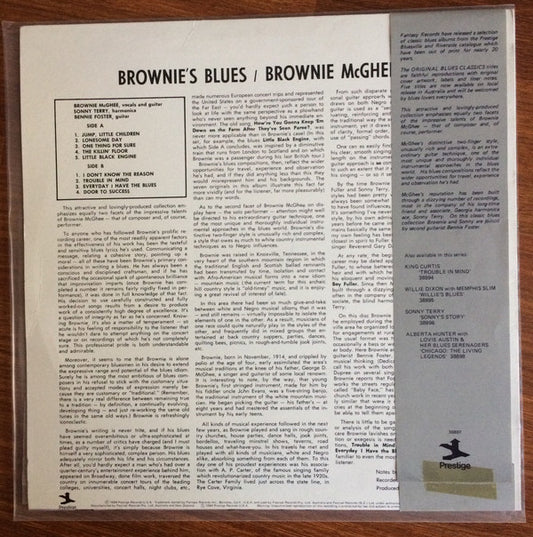 Brownie McGhee : Brownie's Blues (LP, Album)