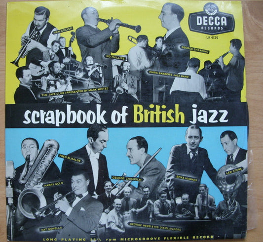 Various : Scrapbook Of British Jazz 1926 - 1956 (LP, Comp, Mono)