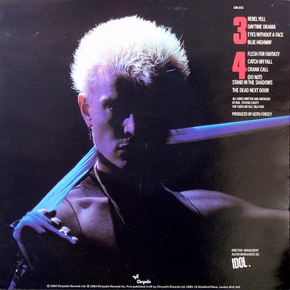 Billy Idol : Rebel Yell (LP, Album)