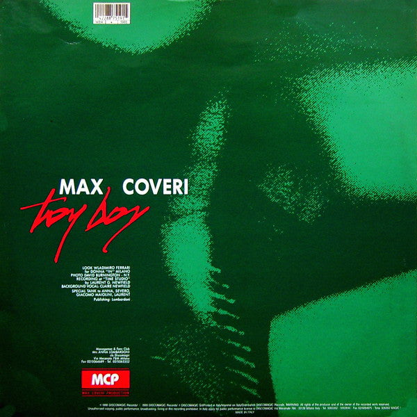 Max Coveri : Toy Boy (12")