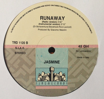 Jasmine (2) : Runaway (Remix) (12")