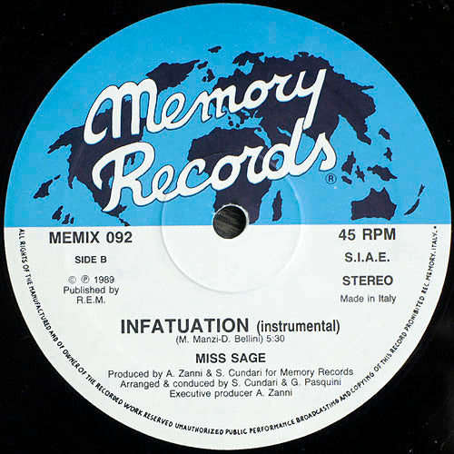 Miss Sage : Infatuation (12")