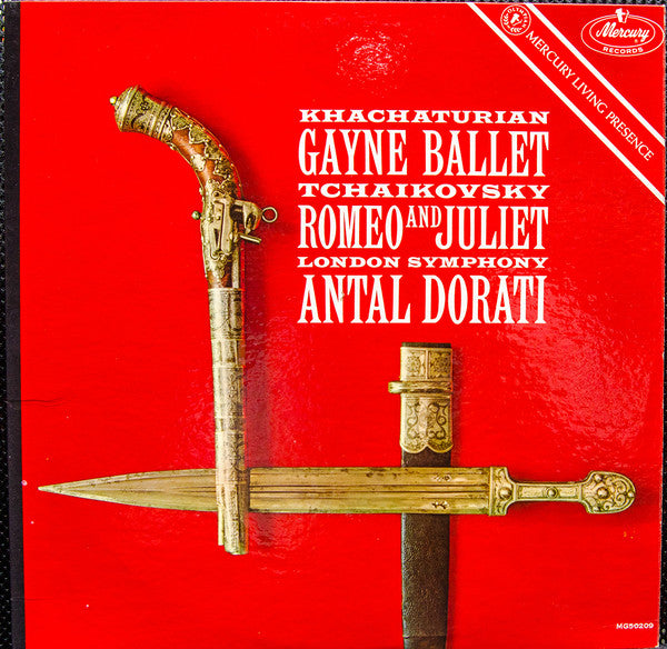 Aram Khatchaturian / Pyotr Ilyich Tchaikovsky, Antal Dorati : Gayne Ballet Music / Romeo And Juliet (LP, Album, Mono)