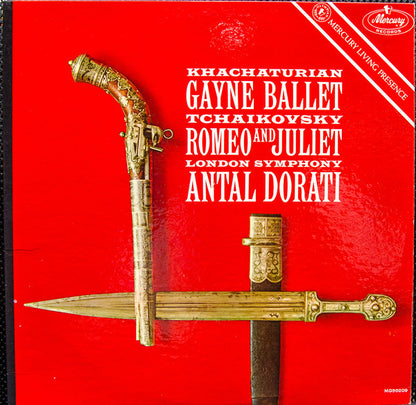 Aram Khatchaturian / Pyotr Ilyich Tchaikovsky, Antal Dorati : Gayne Ballet Music / Romeo And Juliet (LP, Album, Mono)
