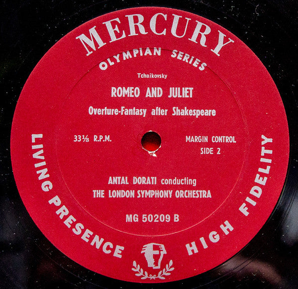 Aram Khatchaturian / Pyotr Ilyich Tchaikovsky, Antal Dorati : Gayne Ballet Music / Romeo And Juliet (LP, Album, Mono)