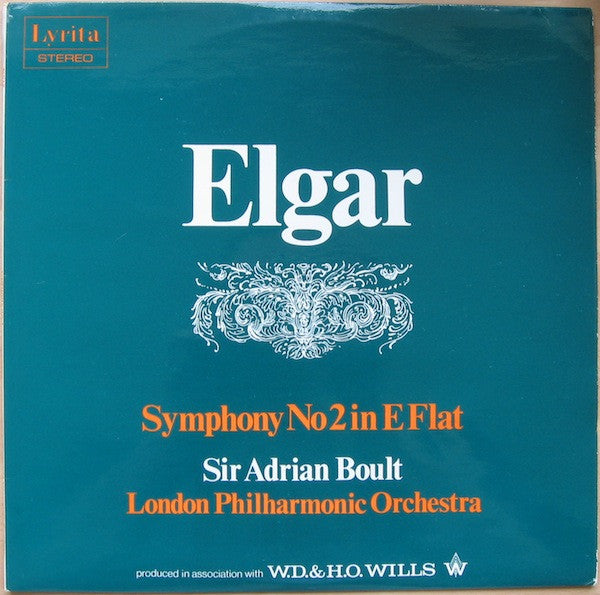Elgar*, Sir Adrian Boult, London Philharmonic Orchestra : Symphony No 2 In E Flat (LP)