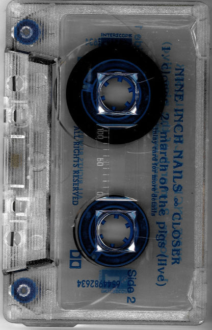 Nine Inch Nails : Closer  (Cass, Single, Car)