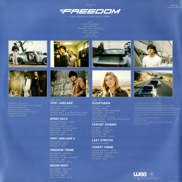 Don Walker (2) : Freedom: Original Soundtrack Music (LP)