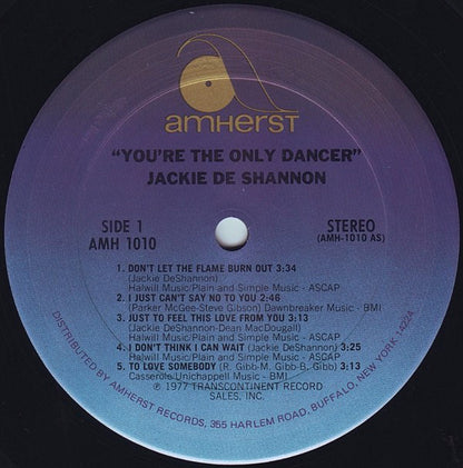 Jackie DeShannon : You're The Only Dancer (LP, Album)