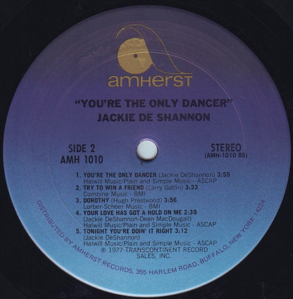 Jackie DeShannon : You're The Only Dancer (LP, Album)