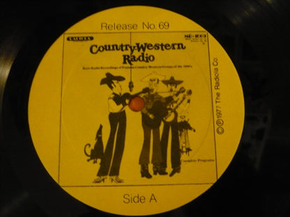 Hank Williams, Roy Acuff, Carson Robison, The Sons Of The Pioneers : Country-Western Radio (LP, Comp)
