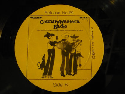 Hank Williams, Roy Acuff, Carson Robison, The Sons Of The Pioneers : Country-Western Radio (LP, Comp)