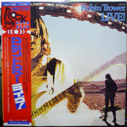 Robin Trower : Robin Trower Live! (LP, Album)
