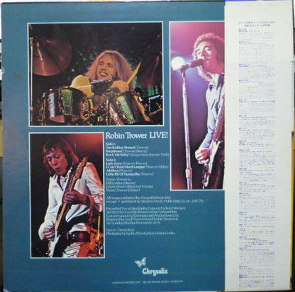 Robin Trower : Robin Trower Live! (LP, Album)