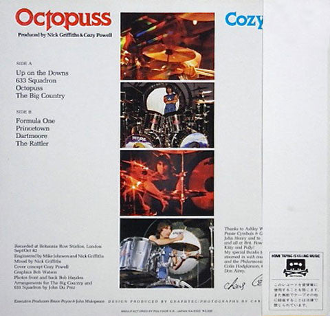 Cozy Powell : Octopuss (LP, Album)