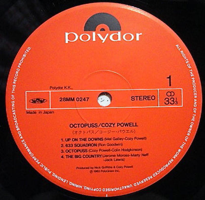 Cozy Powell : Octopuss (LP, Album)