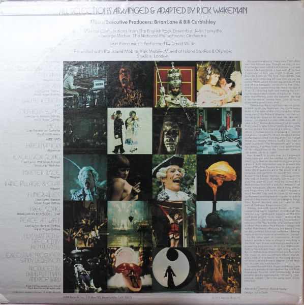 Rick Wakeman : Lisztomania (LP, Album)