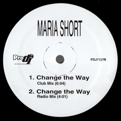 Lance Ellington / Maria Short : Gimme Love / Change The Way (12")