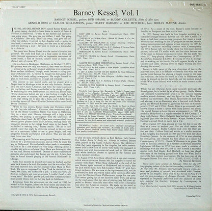 Barney Kessel : Easy Like (LP, Album, RE)