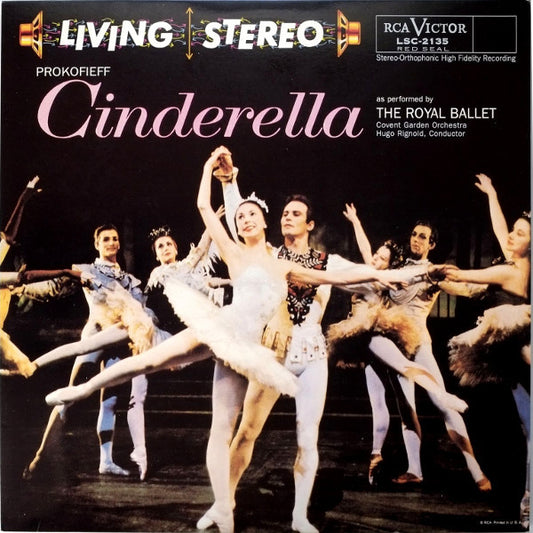Sergei Prokofiev, Orchestra Of The Royal Opera House, Covent Garden, Hugo Rignold : Cinderella (As Performed By The Royal Ballet) (LP, Album, RE, 180)